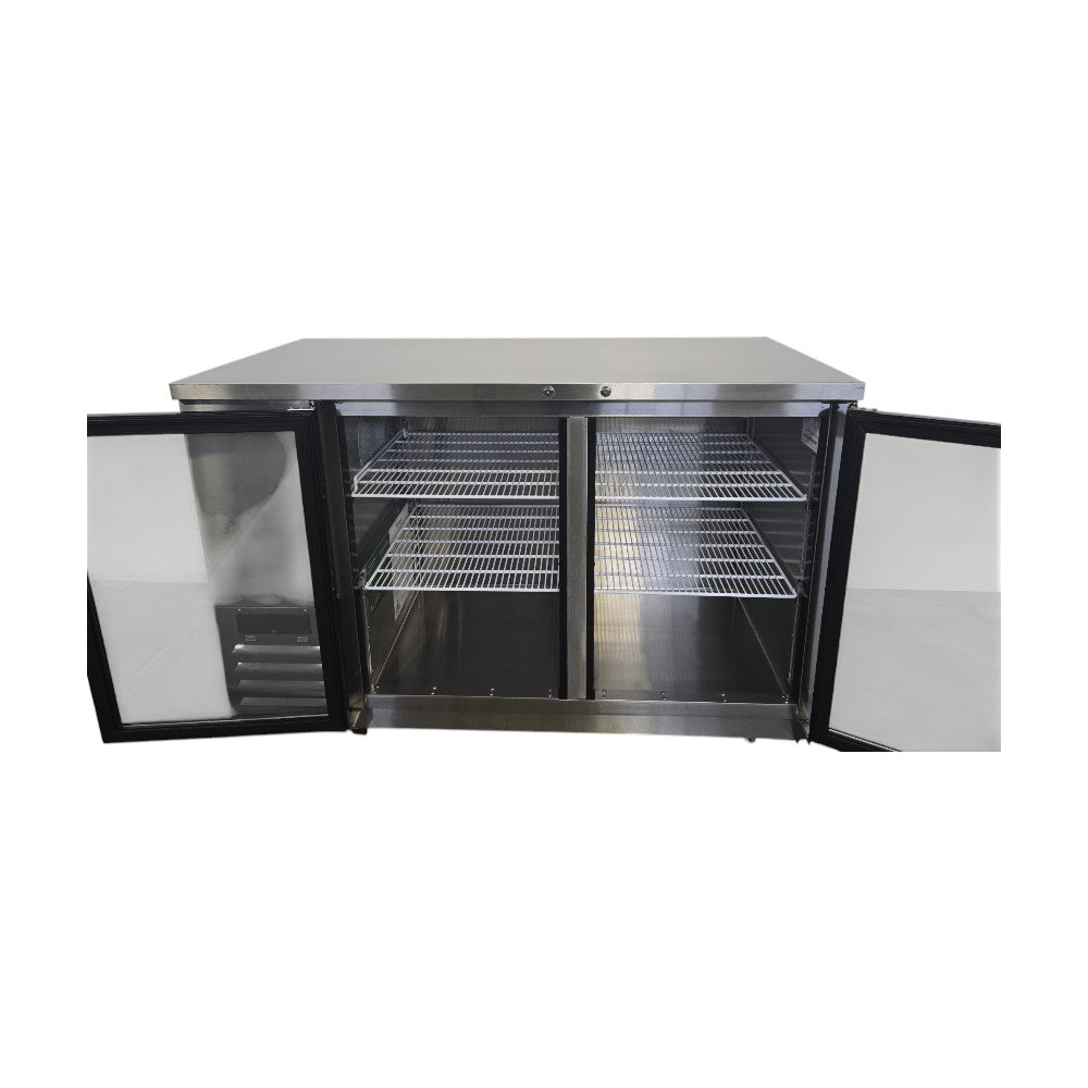 Atosa MBB59GGR  Back Bar Refrigerator - 59 Inch