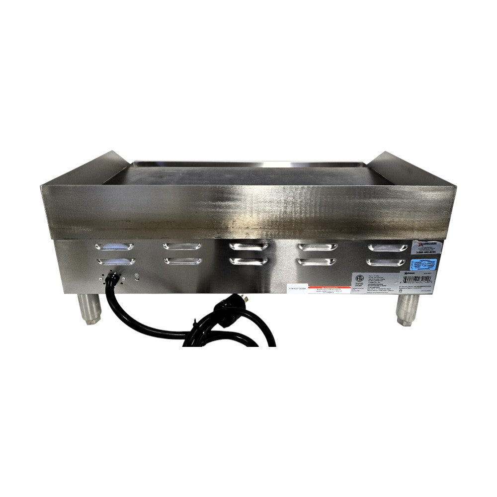 Omcan 43214 Electric Countertop Griddle - 30 Inch