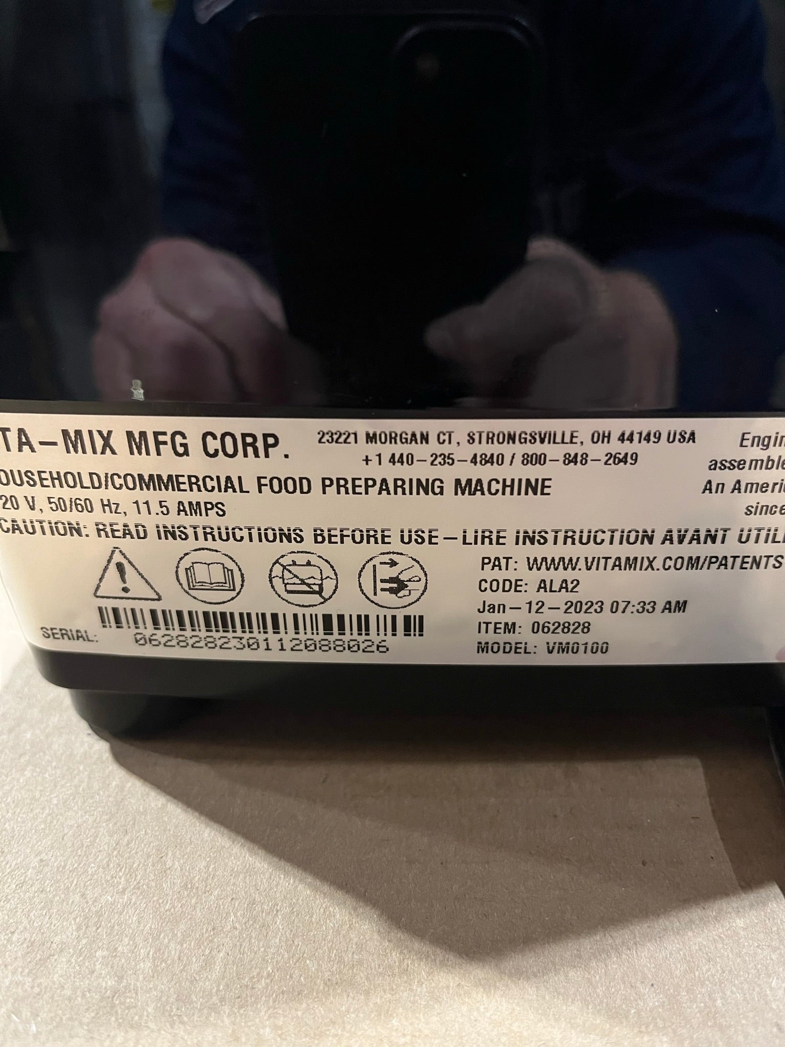 Vitamix VM0100 Drink Machine Two Speed