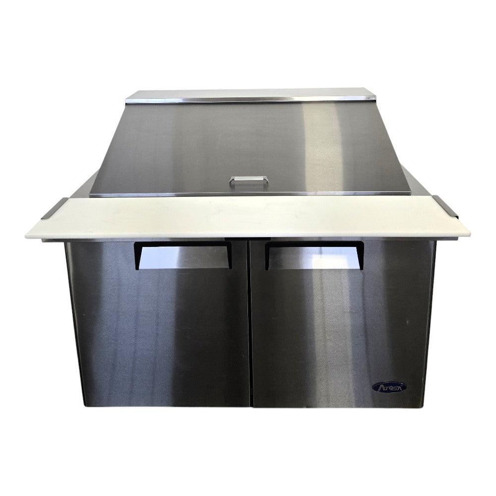 Atosa MSF8306GR 2 Door Mega Top Prep Refrigerator