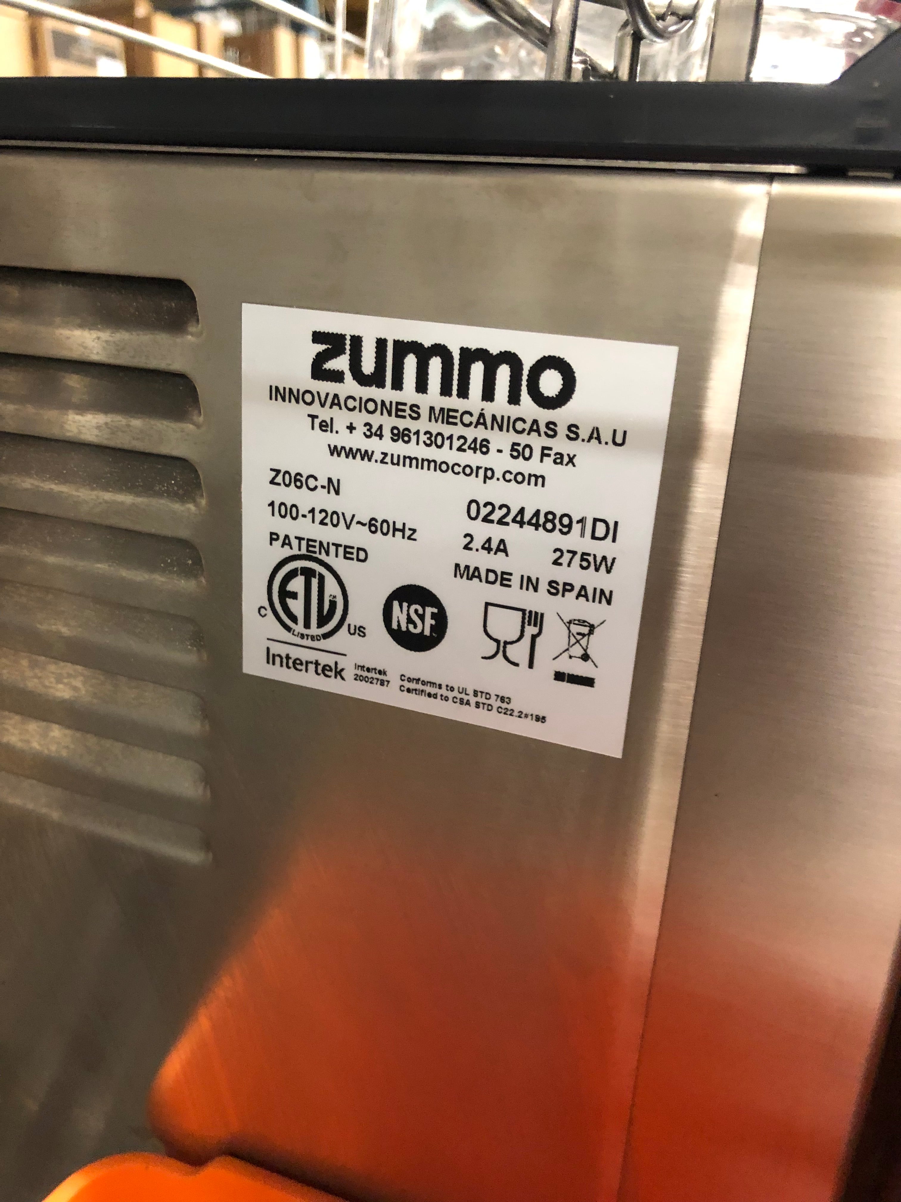Zummo Z06C-N Electric Juicer