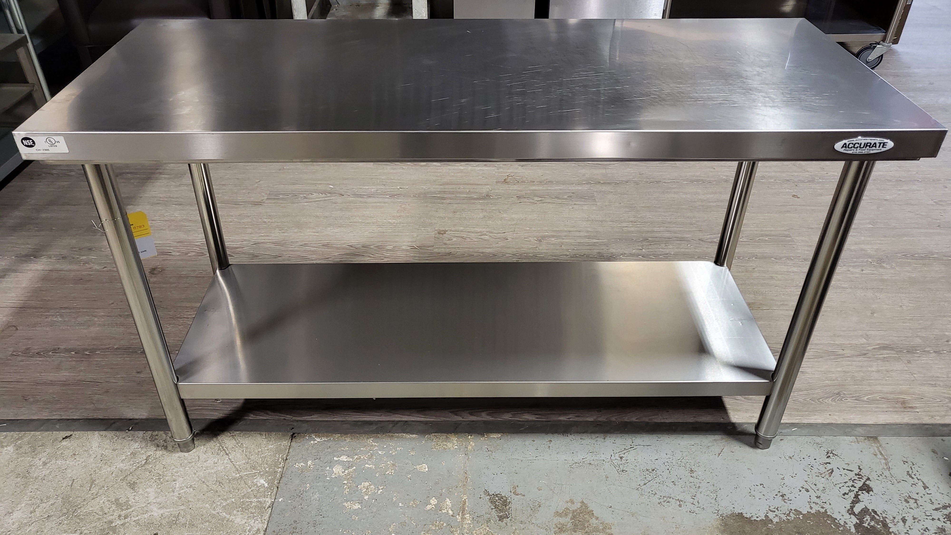 Thumbnail - Omcan Stainless Steel Table 60X48