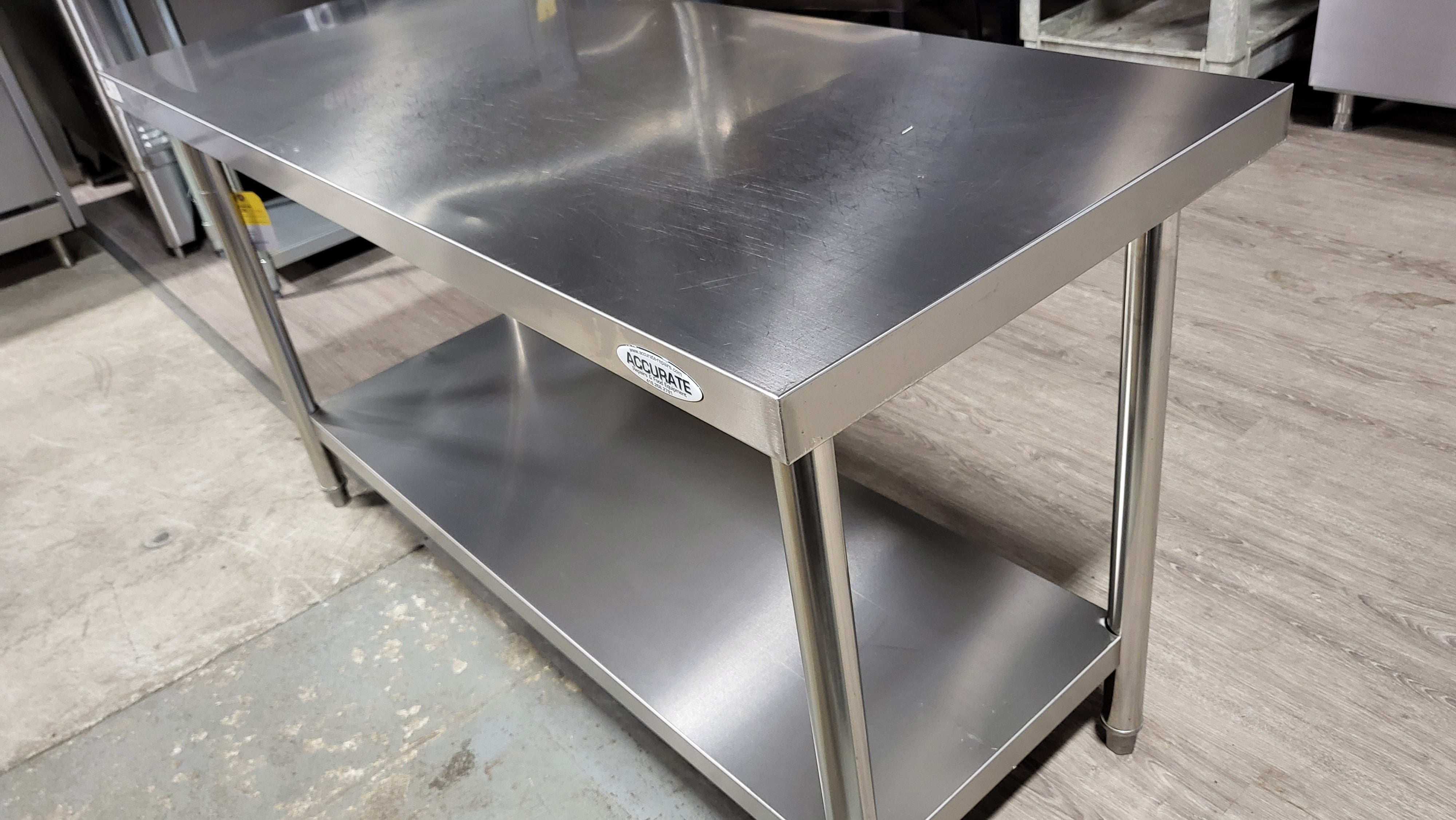 Thumbnail - Omcan Stainless Steel Table 60X48