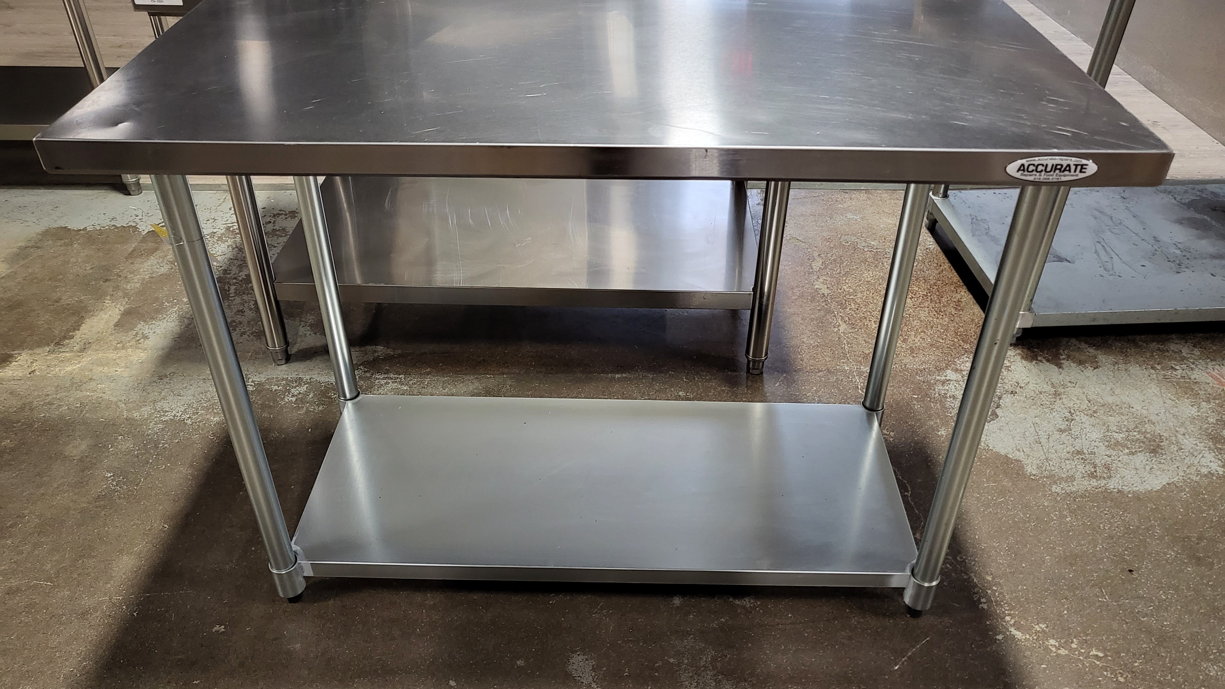 Thumbnail - Omcan Stainless Steel Table 38 x 48