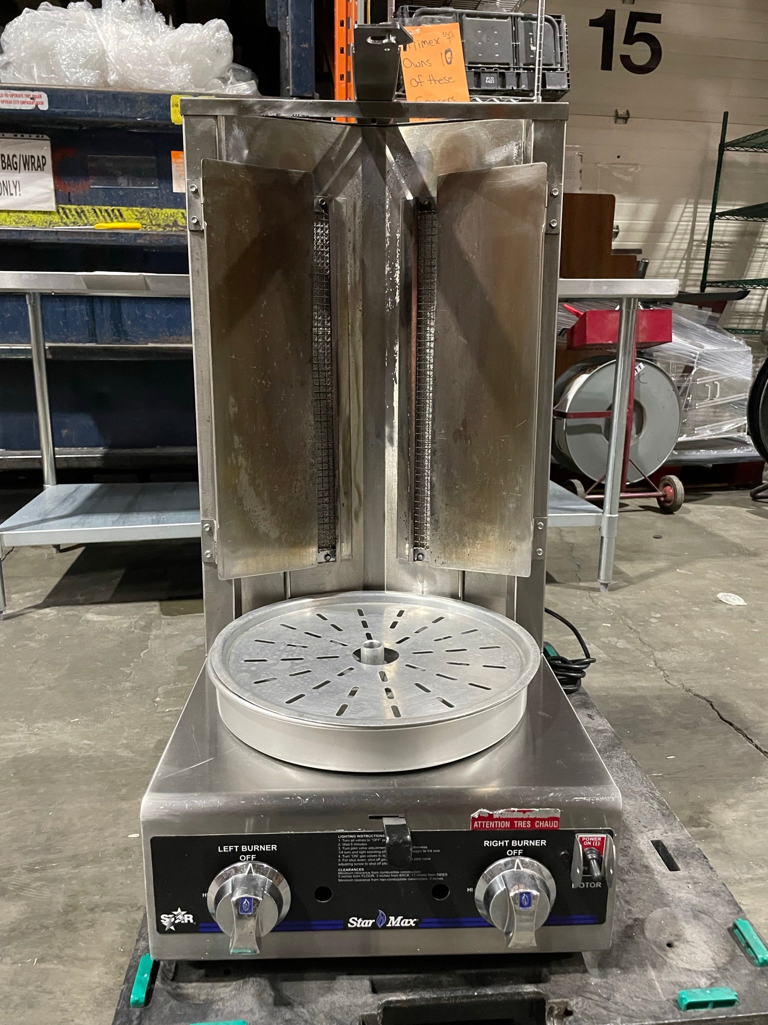 Star VBG 30 Vertical Broiler