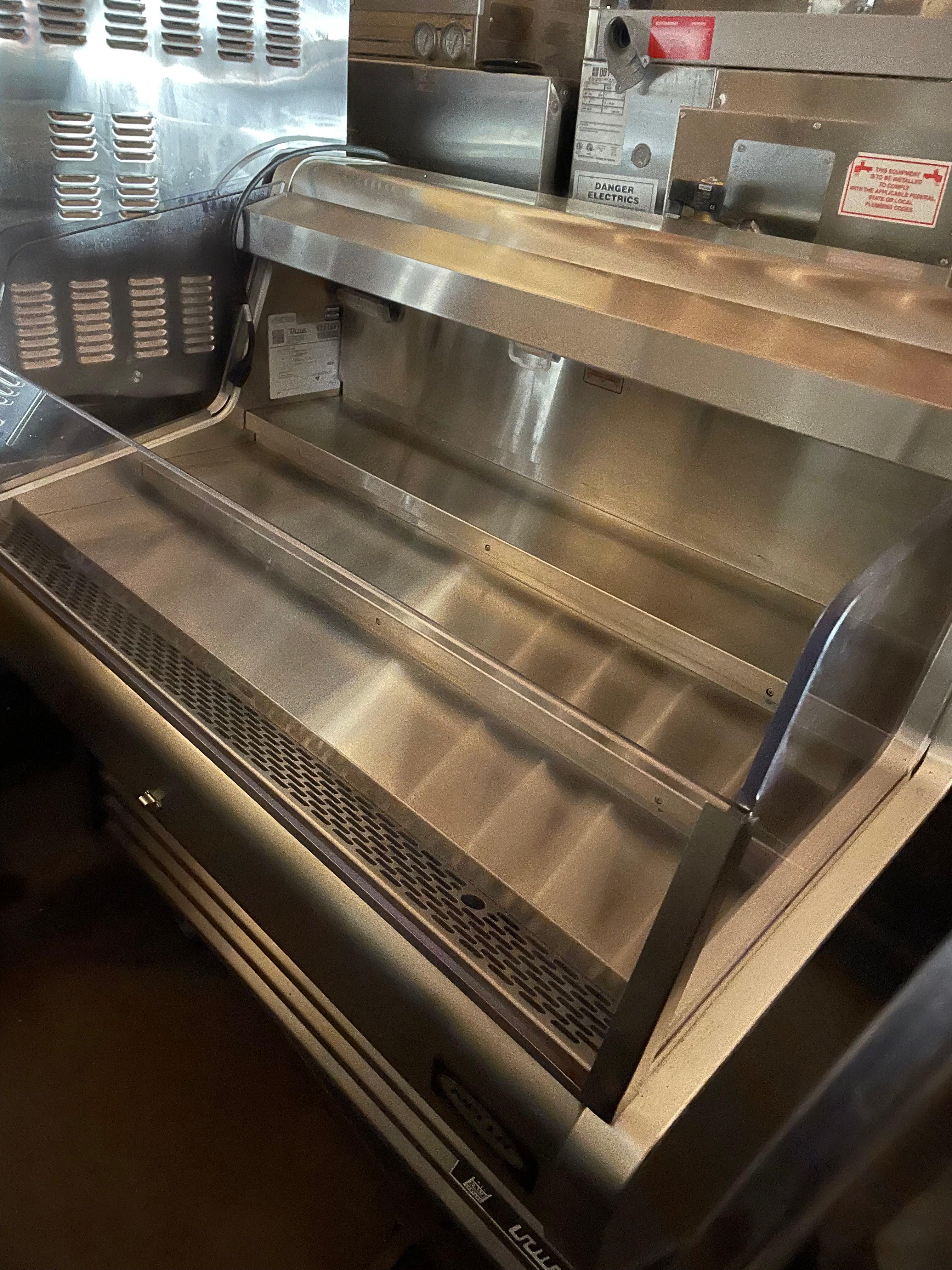 True THAC-48 Horizontal Open Cooler with Air Curtain