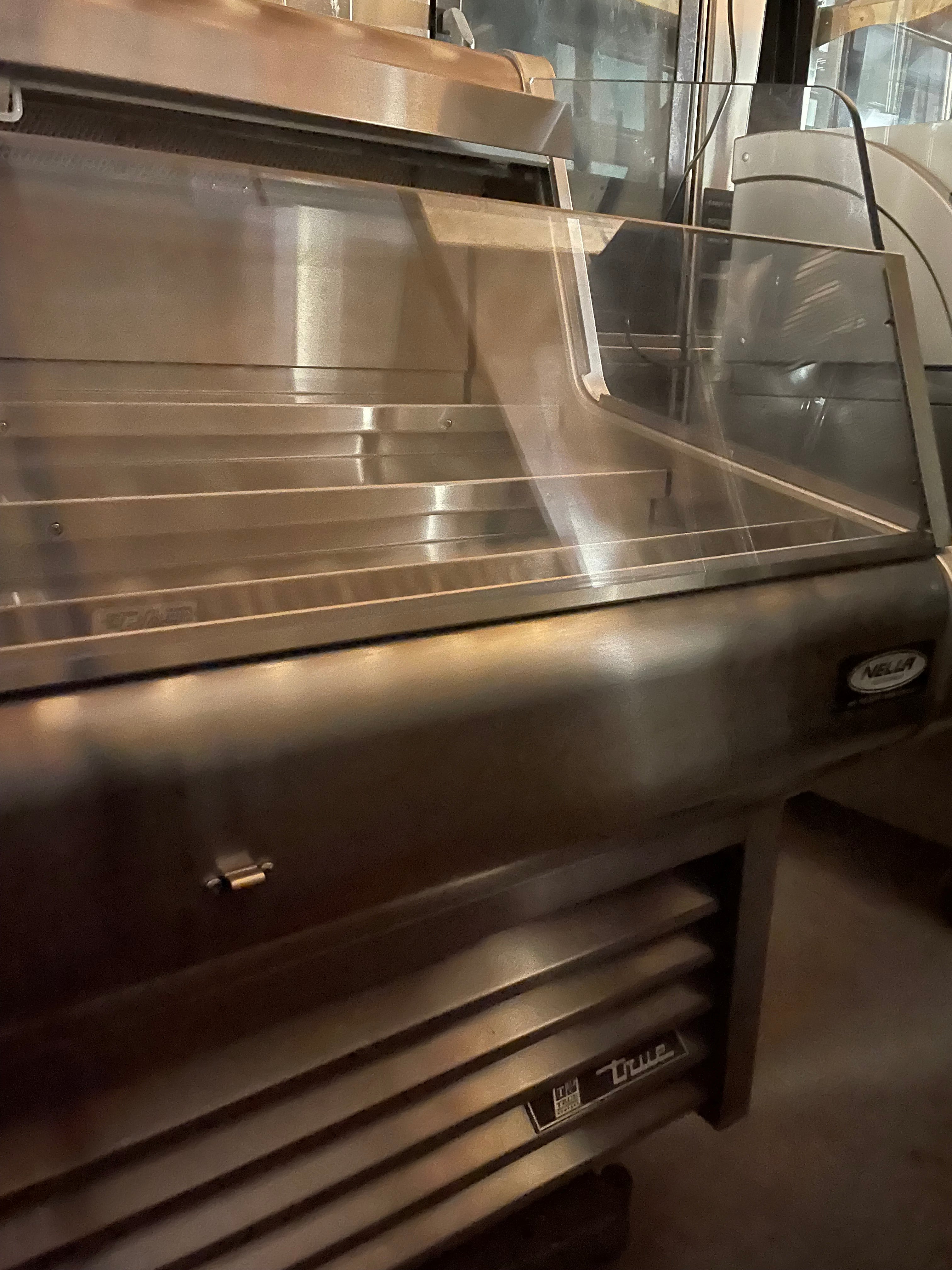 True THAC-48 Horizontal Open Cooler with Air Curtain