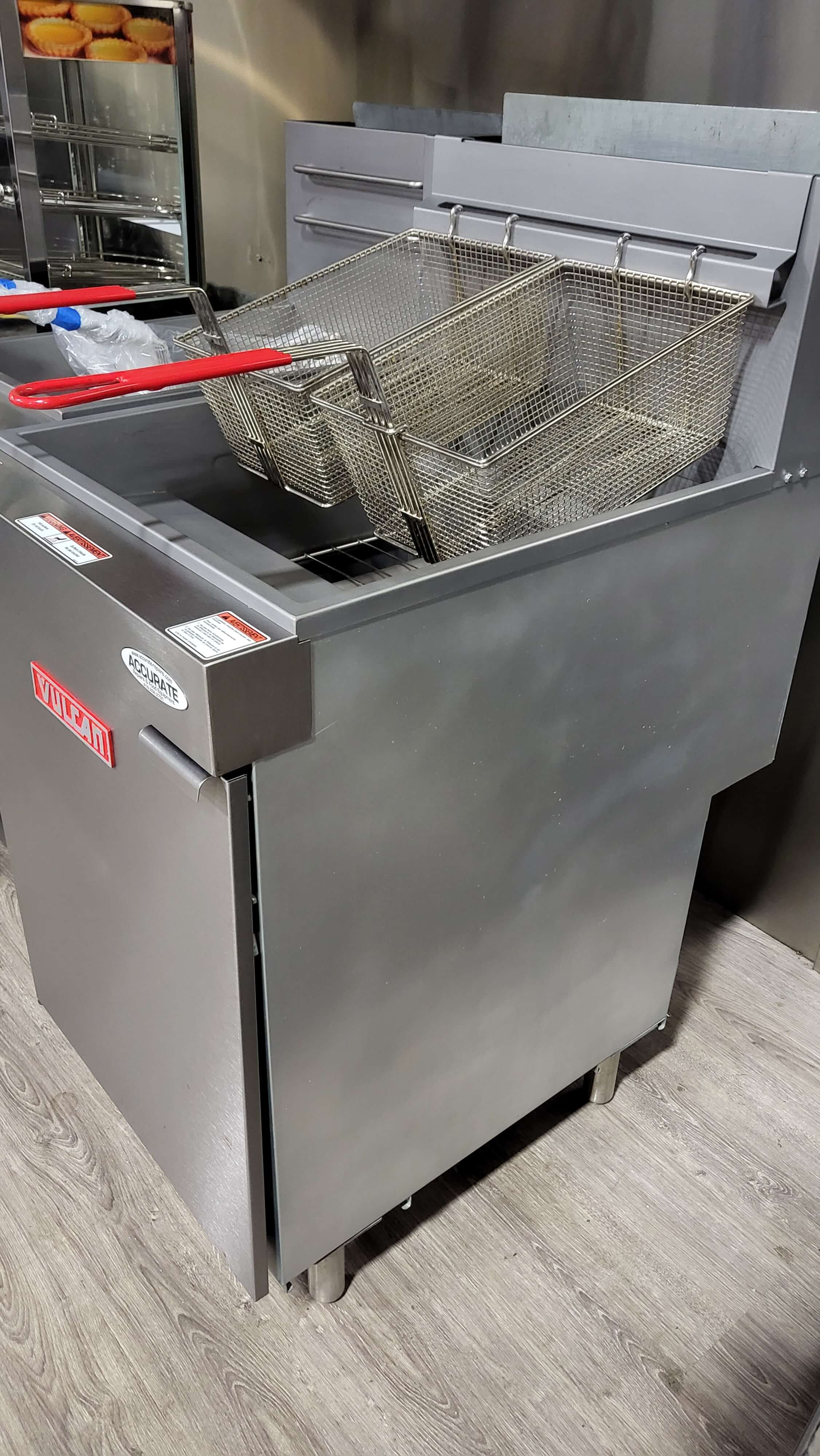 Thumbnail - Vulcan LG500-2 Floor Fryer