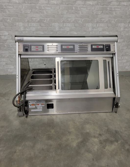 Thumbnail - Henny Penny HMR103 42" Heated 3 Well Merchandiser