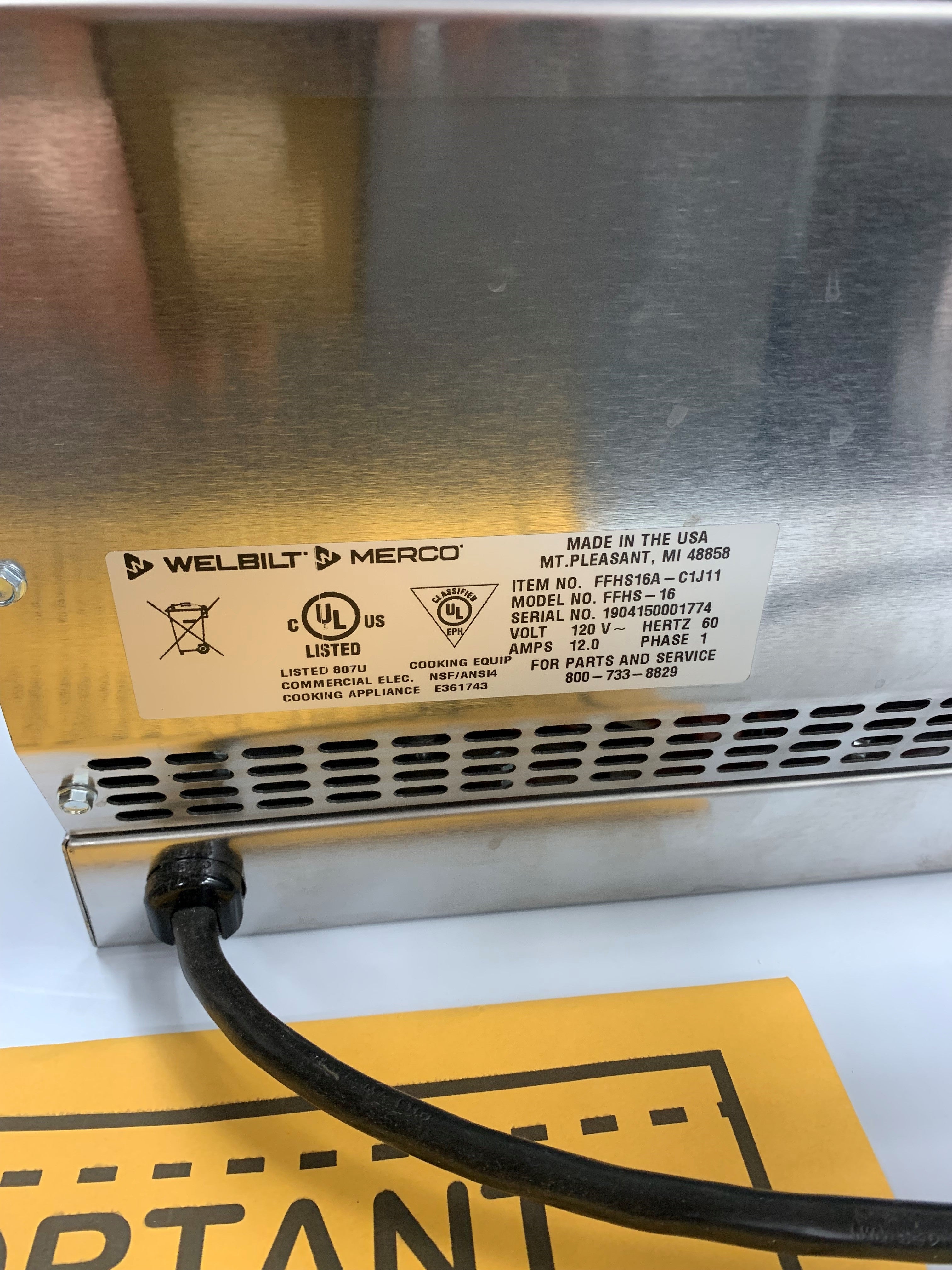 Thumbnail - Merco  FFHS16A-C1G11 Closed Loop Fried Food Holding Station