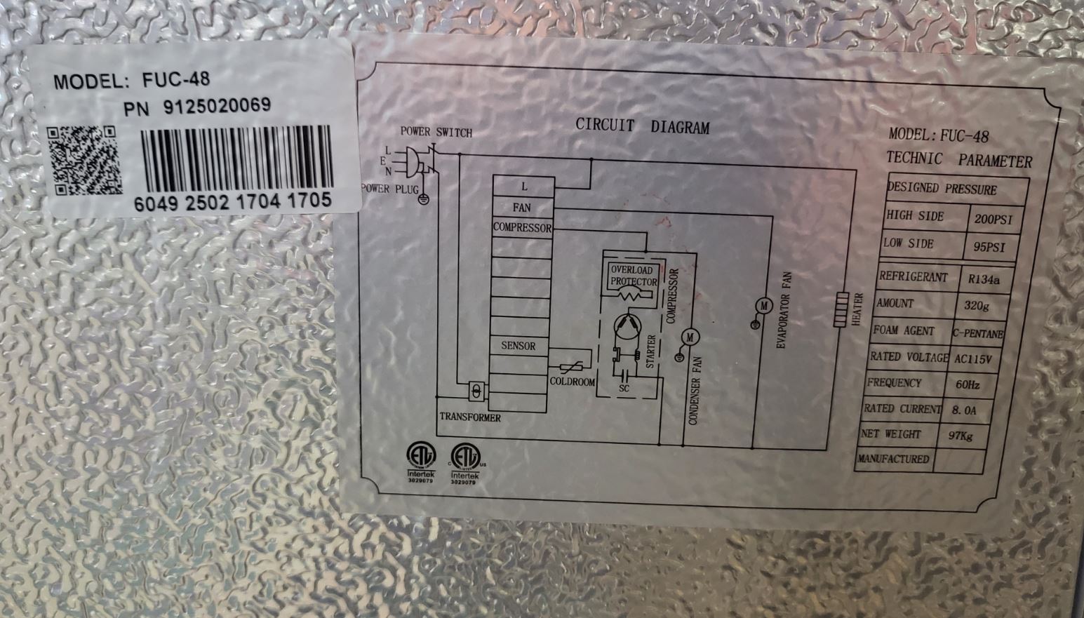 Thumbnail - Foster FUC-48 Undercounter Refrigerator (5)