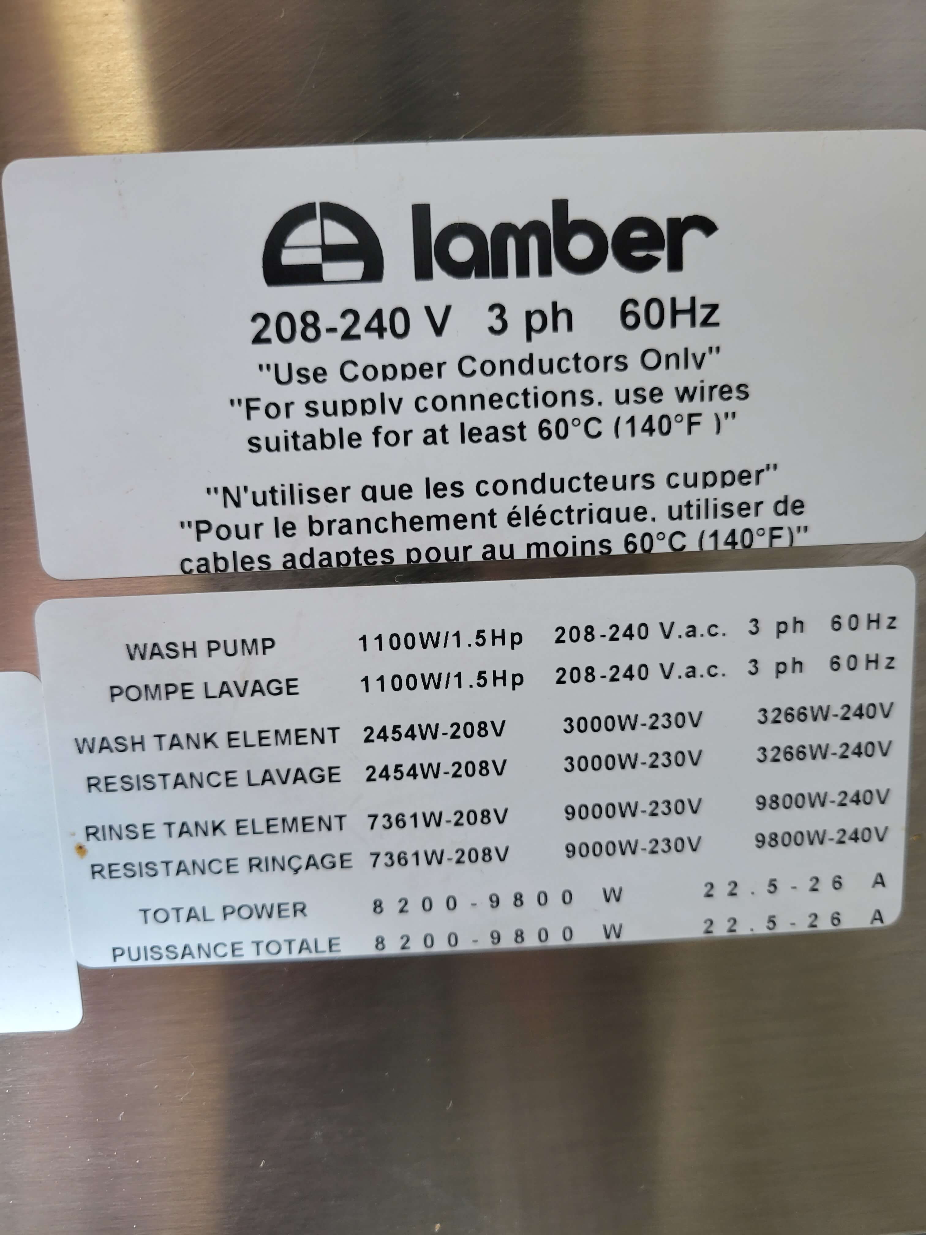 Thumbnail - Lamber L25EK DPS  Dishwasher (7)
