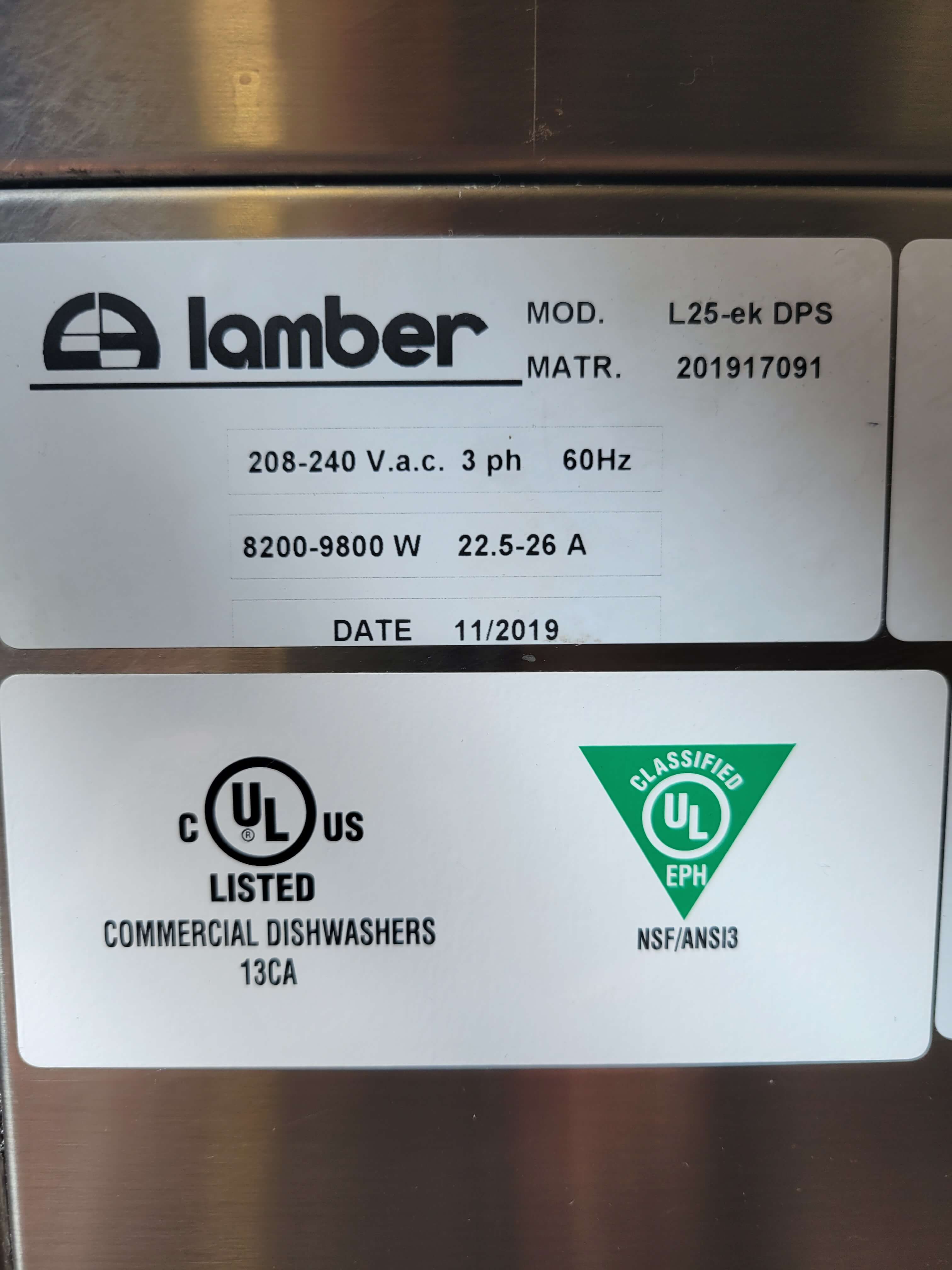 Thumbnail - Lamber L25EK DPS  Dishwasher (8)