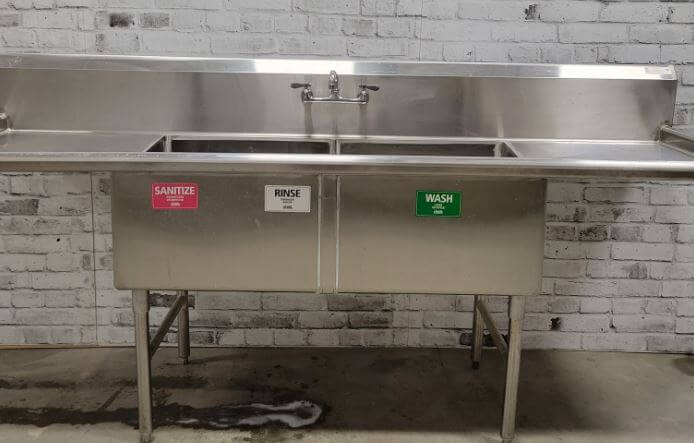 Thumbnail - EFI SI824-2B Sink with Drain Boards (5)