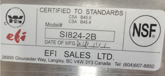 Thumbnail - EFI SI824-2B Sink with Drain Boards (7)