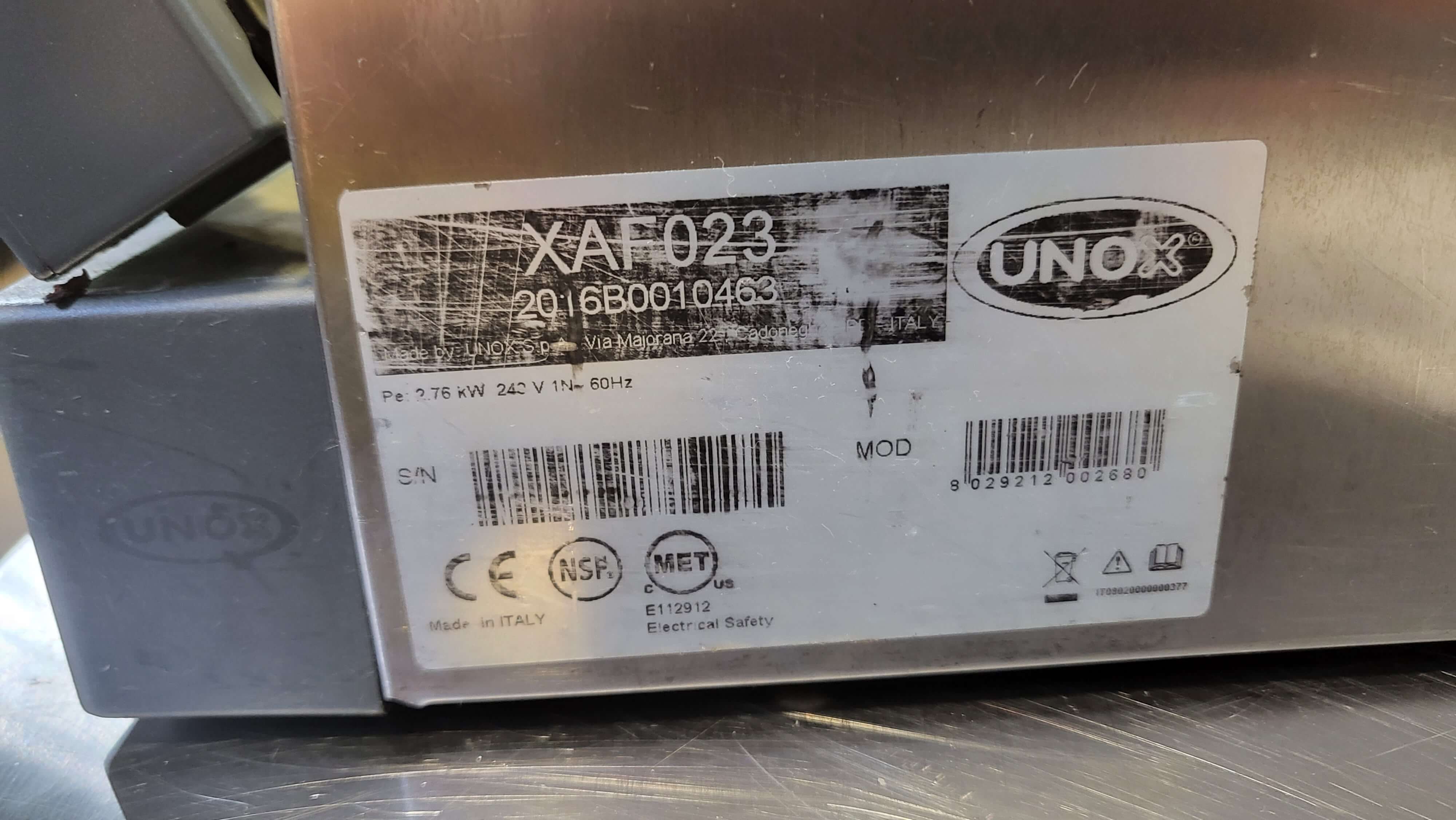Thumbnail - Eurodib Unox XAF023 Convection Oven (5)