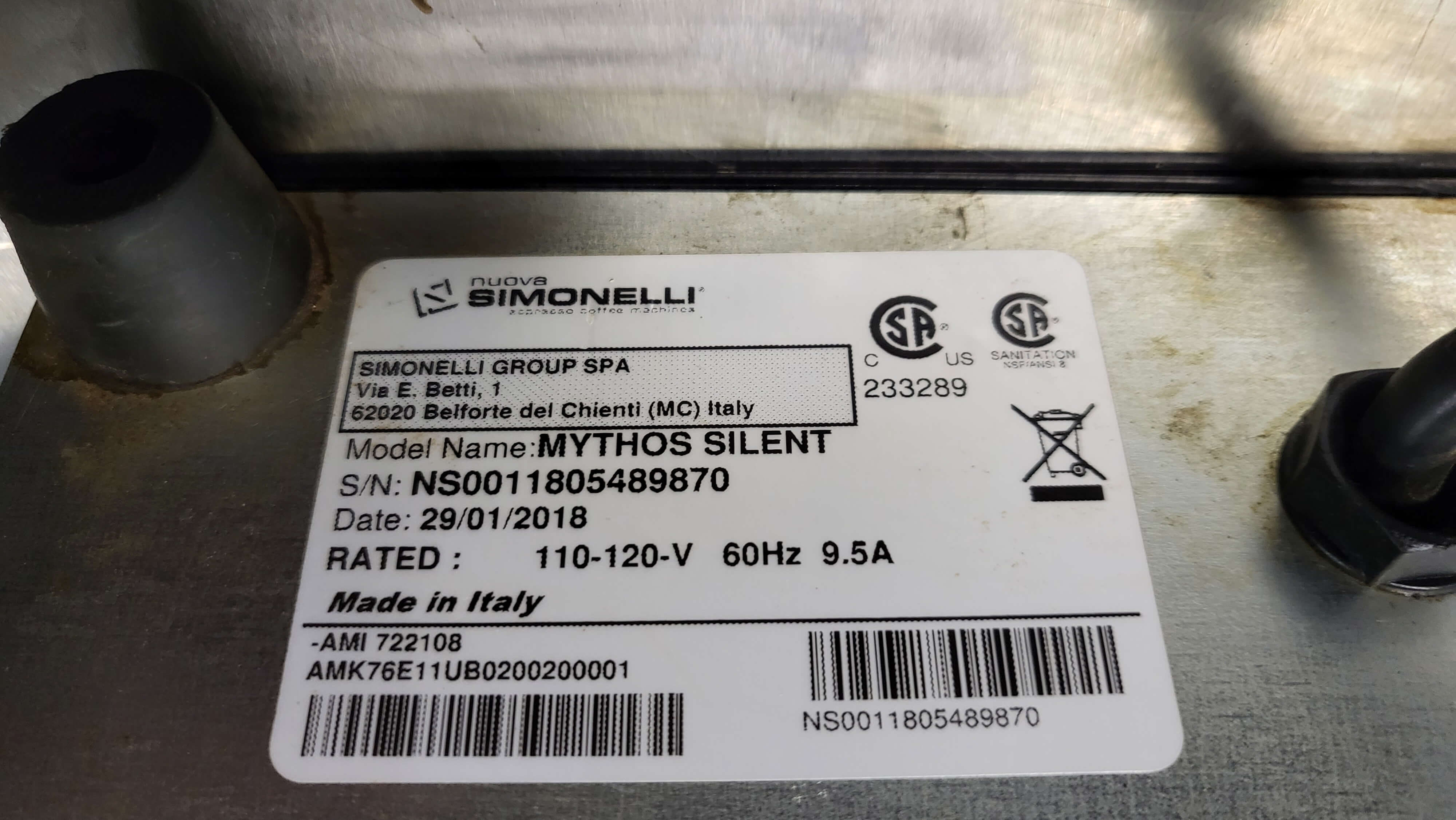 Thumbnail - Nuova Simonelli Mythos Silent Grinder (4)