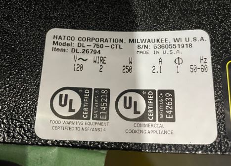 Thumbnail - Hatco DL-750-RTL Decorative Lamps (4)