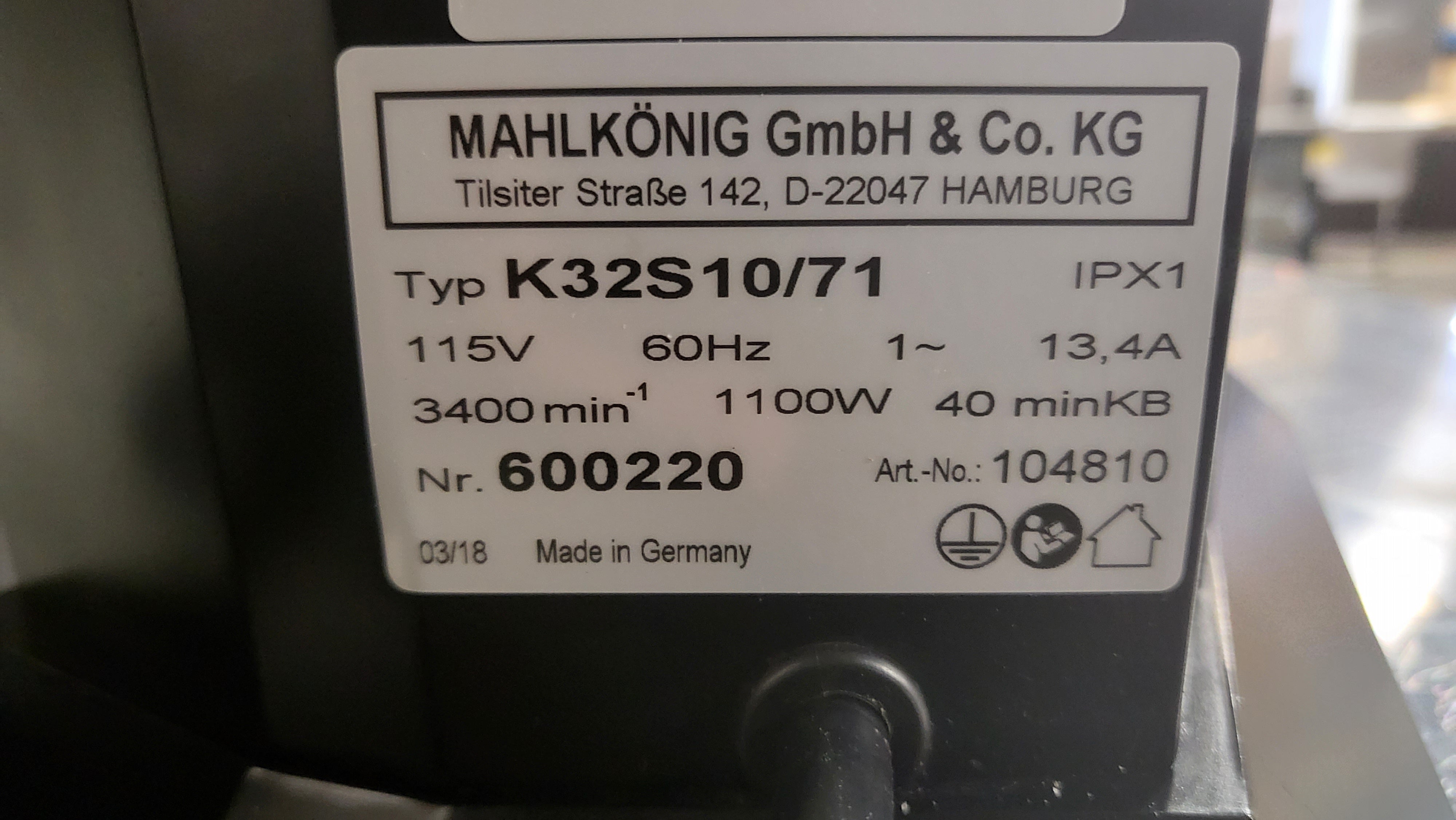 Thumbnail - Mahlkonig K32S Coffee Grinder (4)