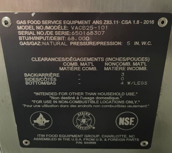 Thumbnail - Vulcan VACB25 Charboiler (3)
