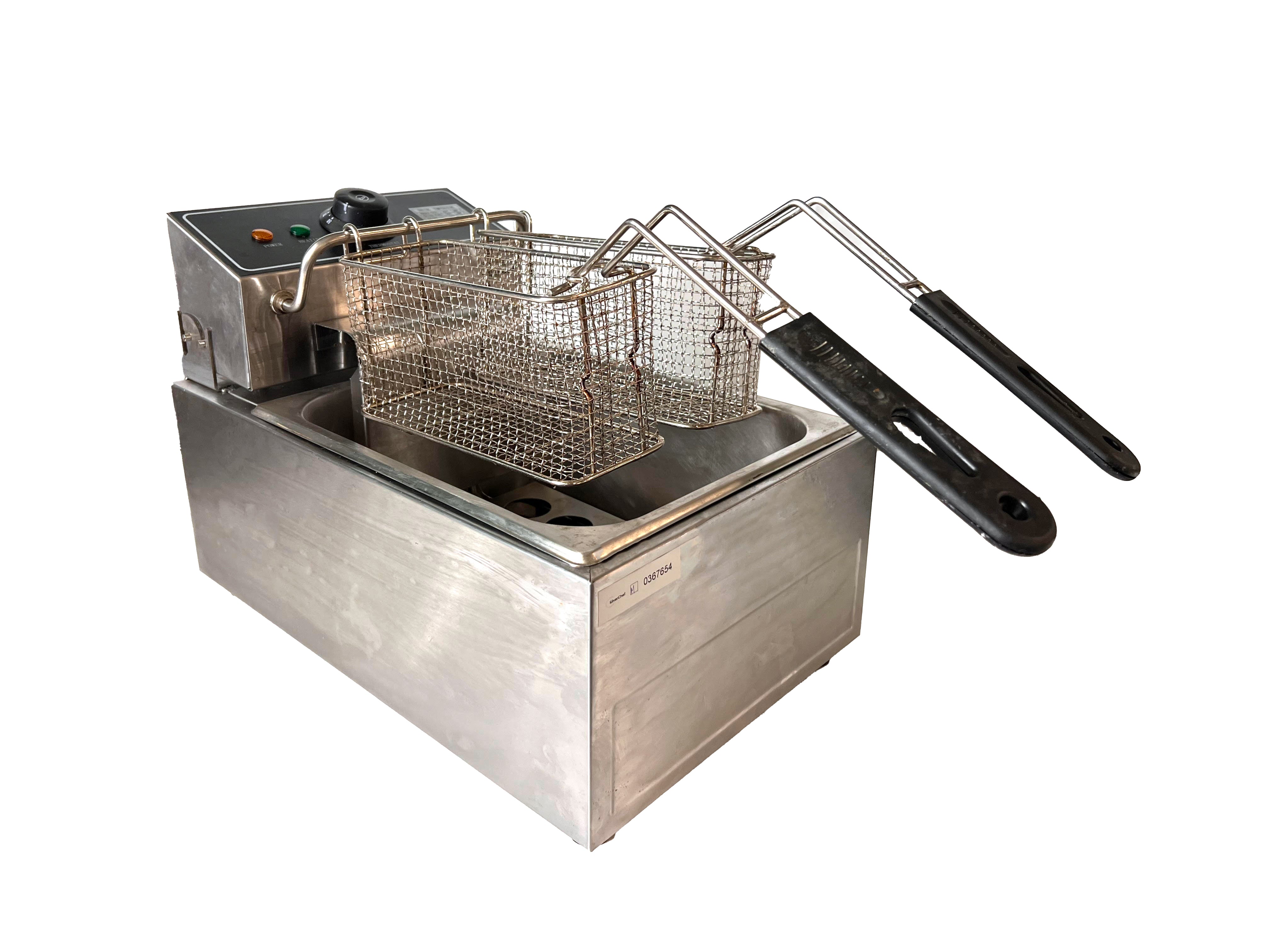 Thumbnail - Omcan LS-81A Countertop Electric Fryer (3)