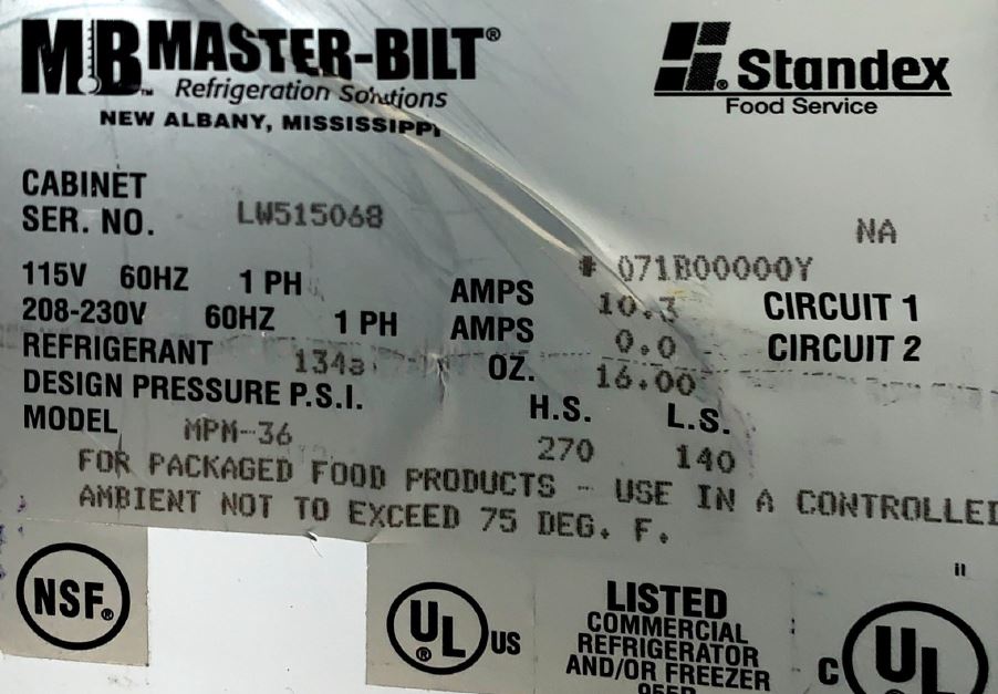 Thumbnail - Masterbilt MPM-36 Open Display Cooler