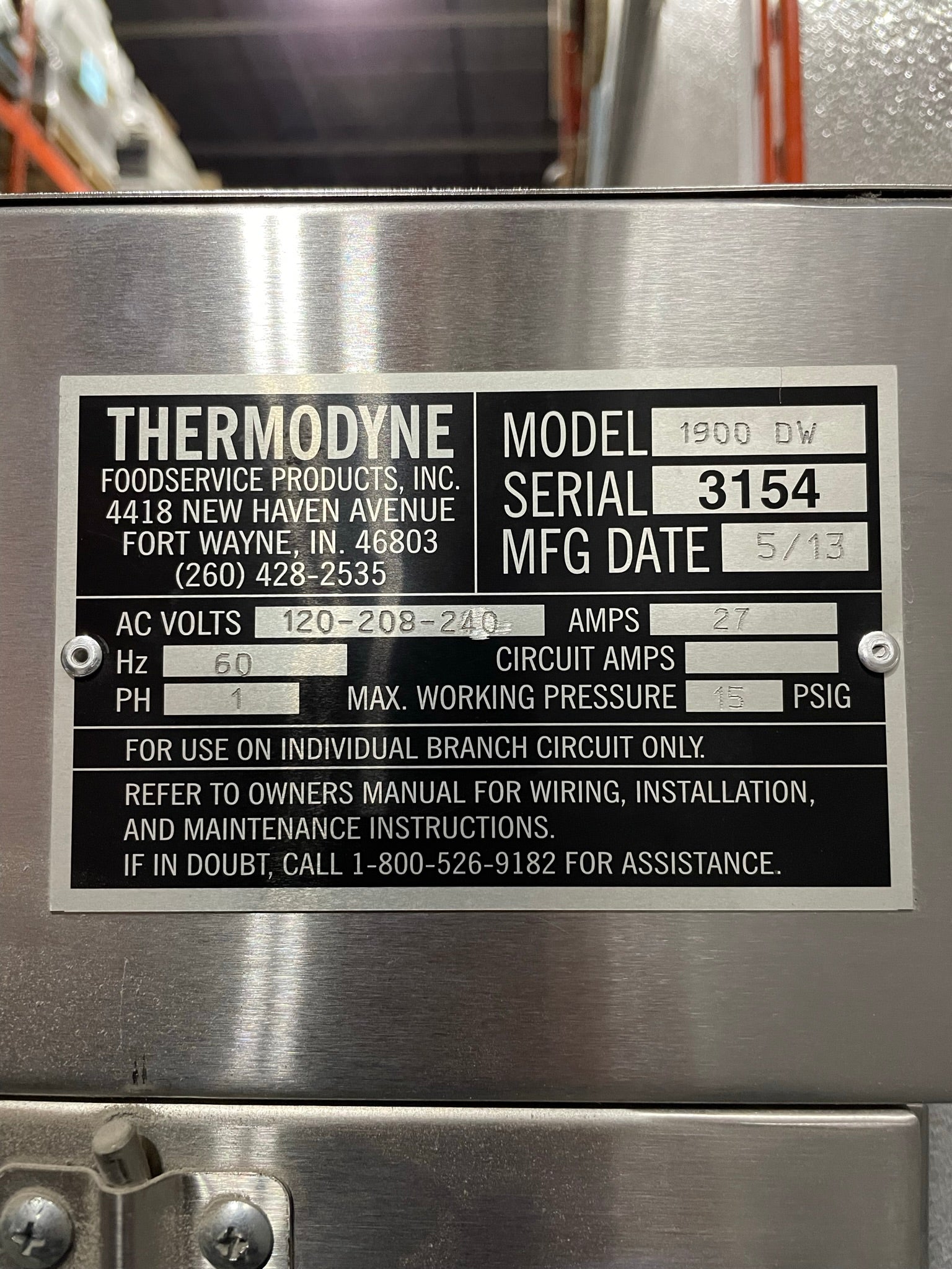 Thumbnail - Thermodyne 1900DW Slow Cook and Hold Cabinet